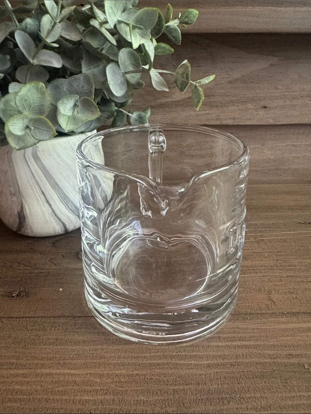 Hearth & Hand Glass Cream Pitcher